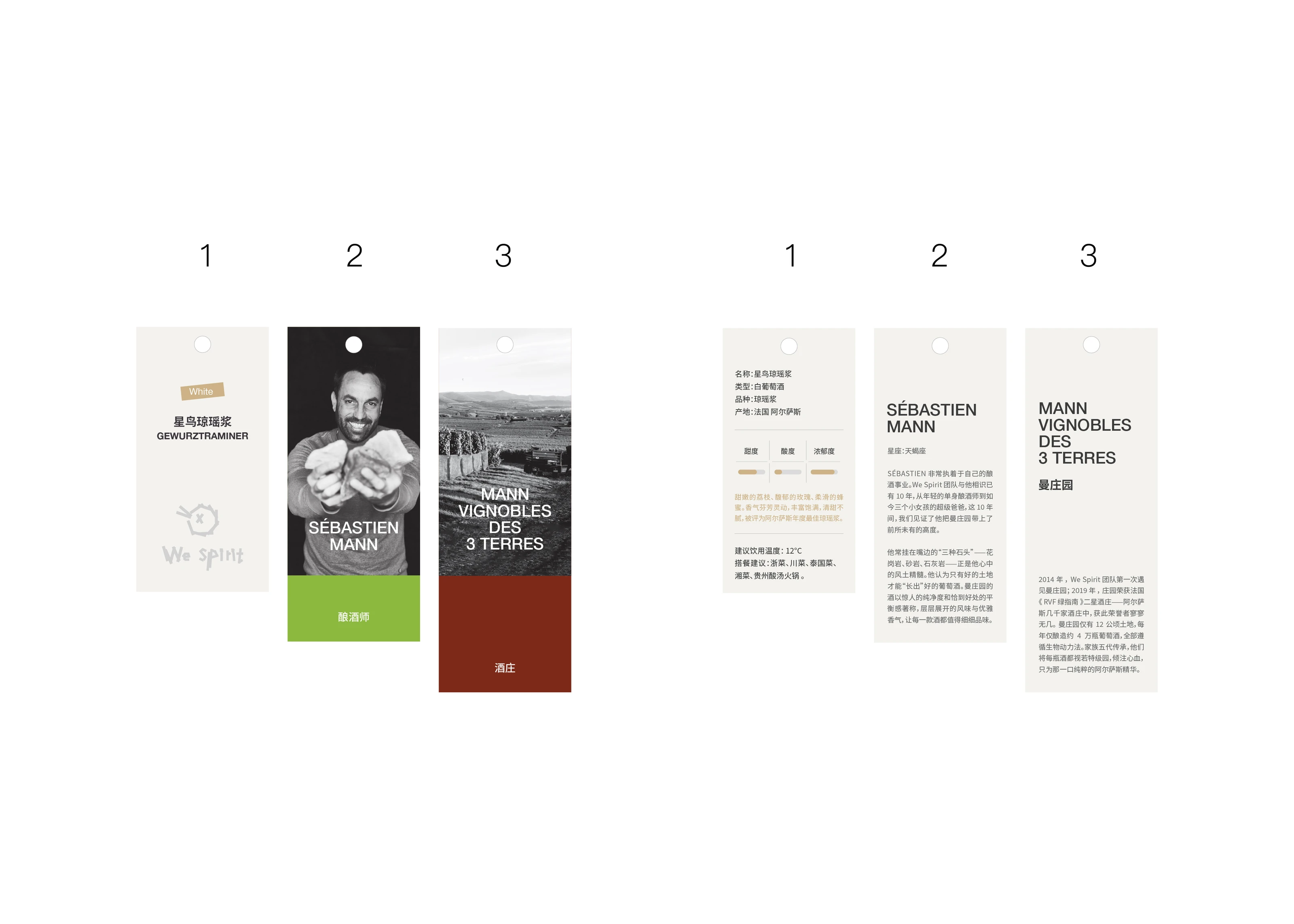 We Spirit Store Wine Card System